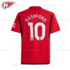Man Utd Rashford 10 Home Football Shirt UK