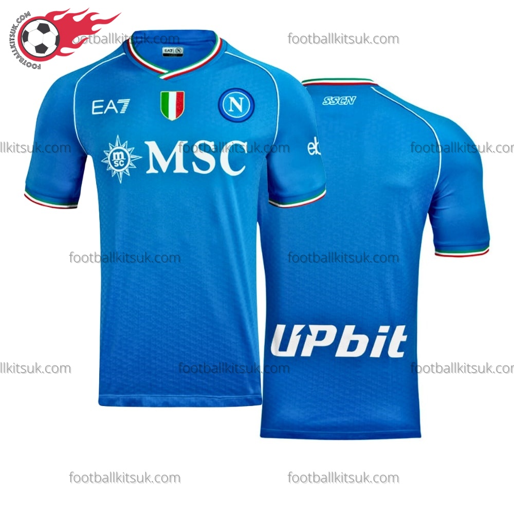 Napoli Home 23/24 Men Football Shirt UK