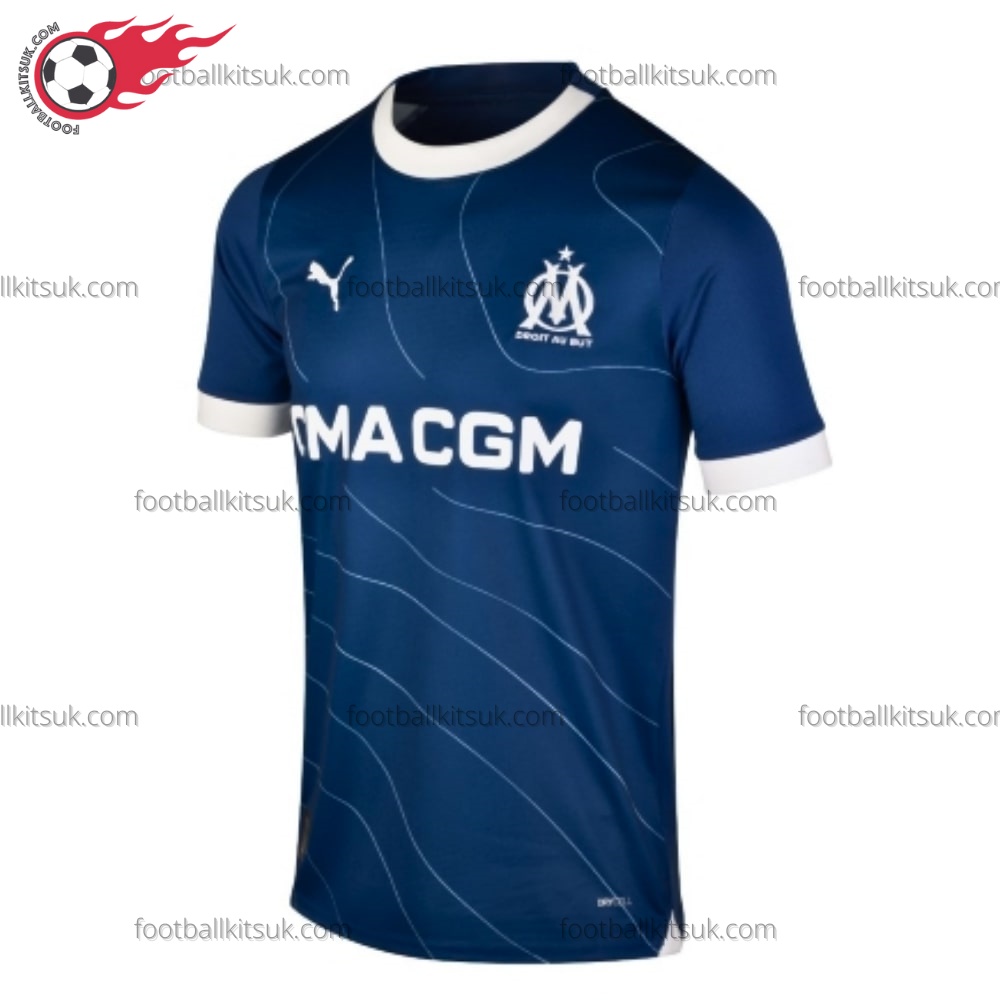 Marseille Away Men Football Shirt UK 1 Marseille Away Men Football Shirt UK