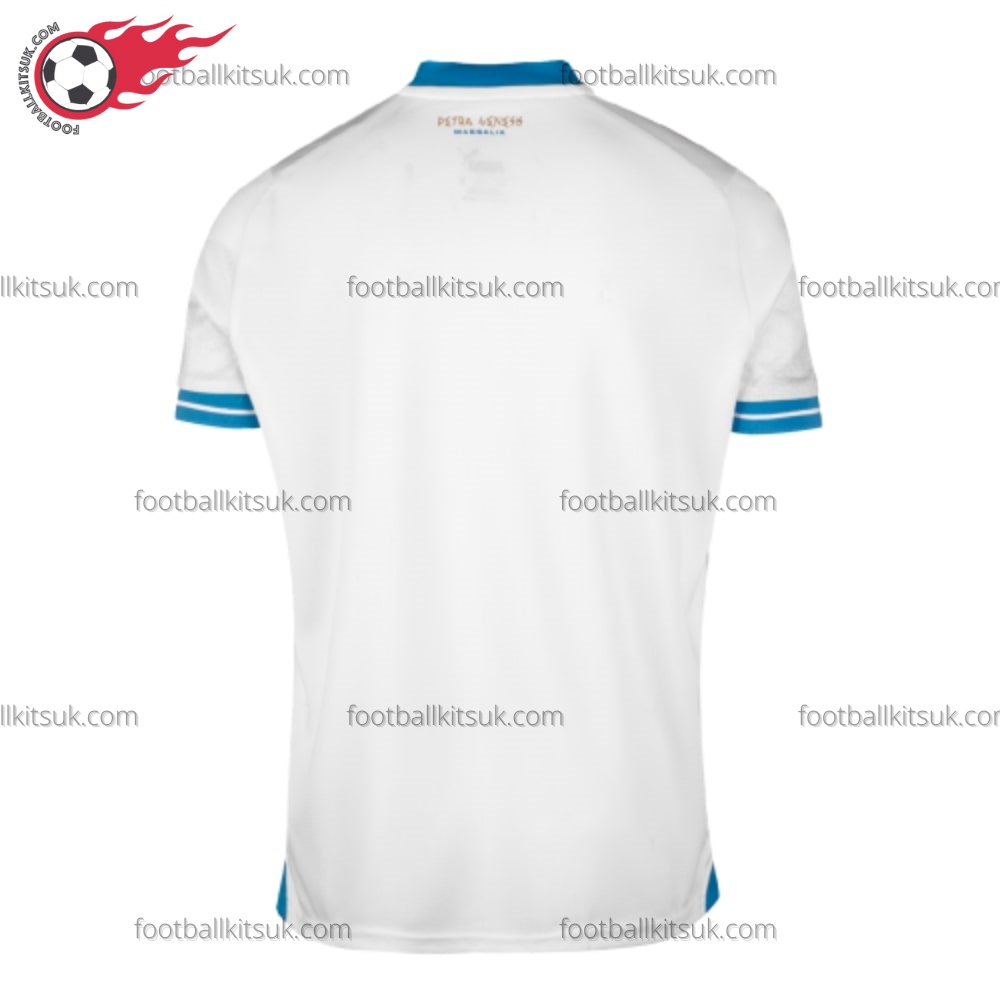 Marseille Home Men Football Shirt UK 3 Marseille Home Men Football Shirt UK