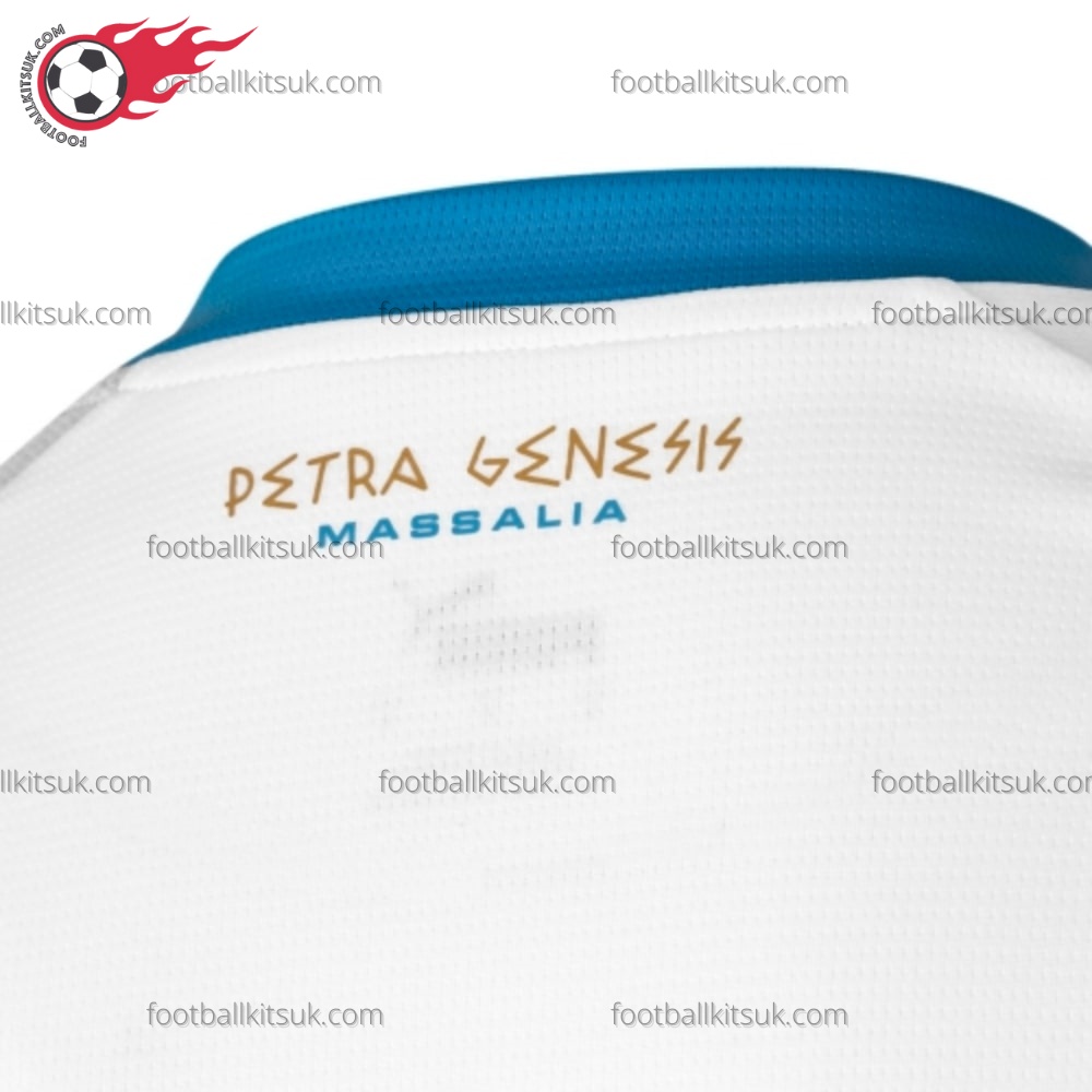 Marseille Home Men Football Shirt UK 4 Marseille Home Men Football Shirt UK