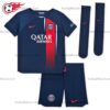 PSG Ramos 4 Home Kids Football Kits UK