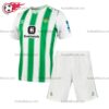 Real Betis Home 23/24 Kid Football Kits UK
