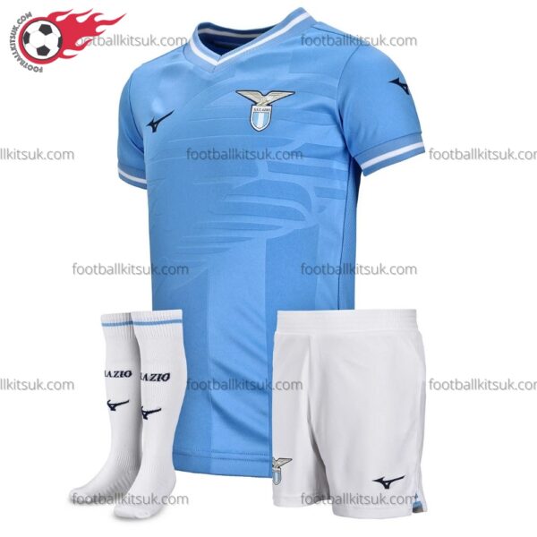 SS Lazio Home 23/24 Kid Football Kits UK