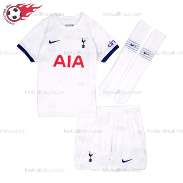 Tottenham Home 23/24 Kid Football Kits UK