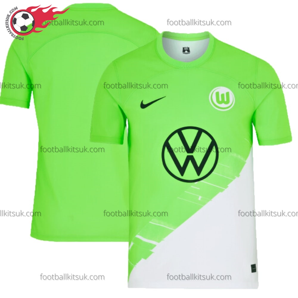 Wolfsburg Home 23/24 Men Football Shirt UK