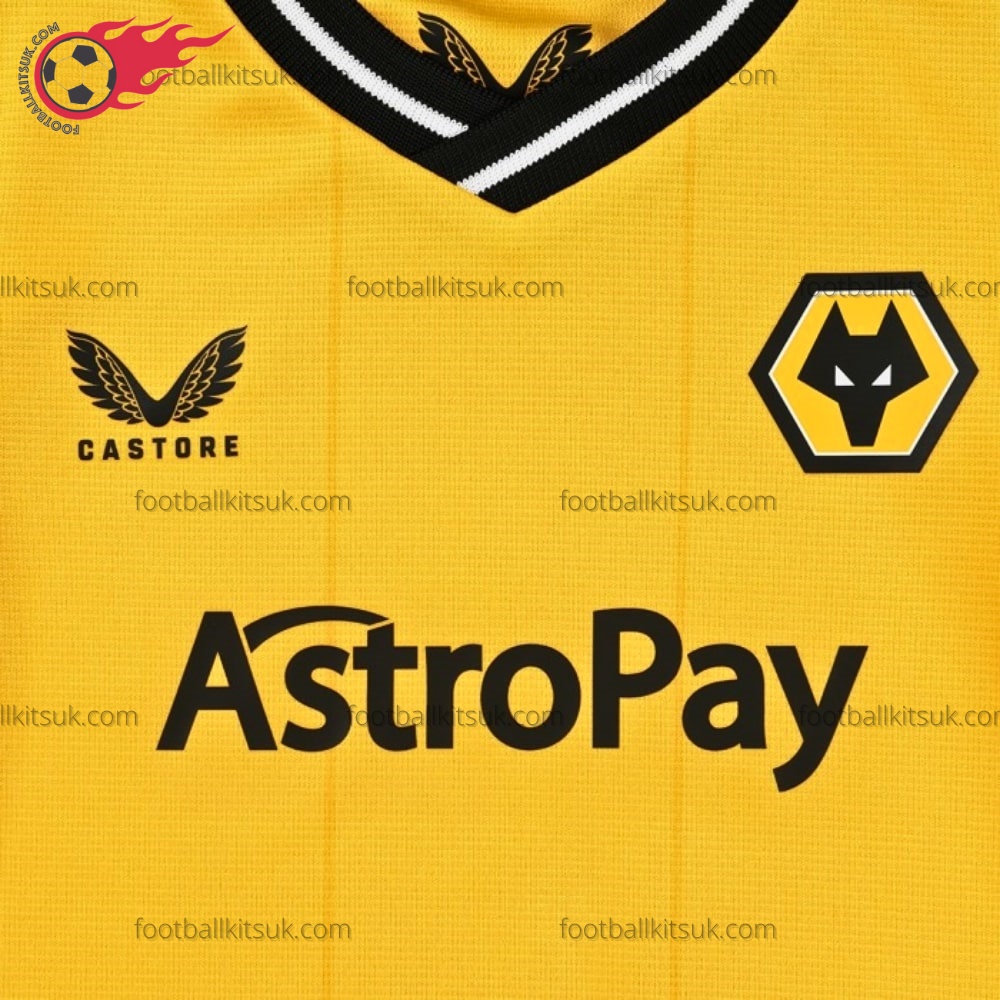 Wolves Home Kids Football Kits UK