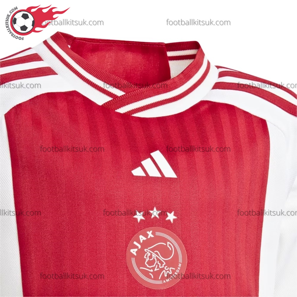Ajax Home Kids Football Kit UK