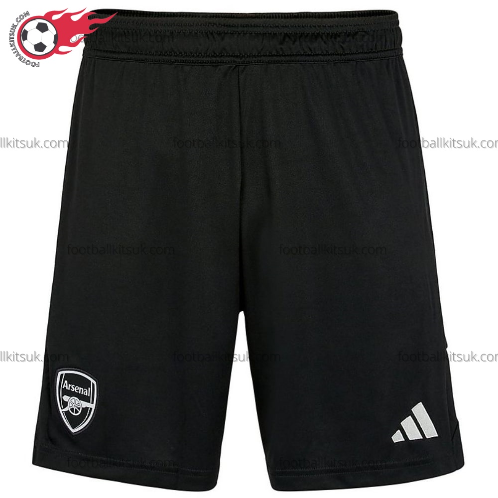 Arsenal Goalkeeper Black Kids Football Kits UK