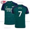 Arsenal Saka 7 Third 23/24 Football Shirt UK