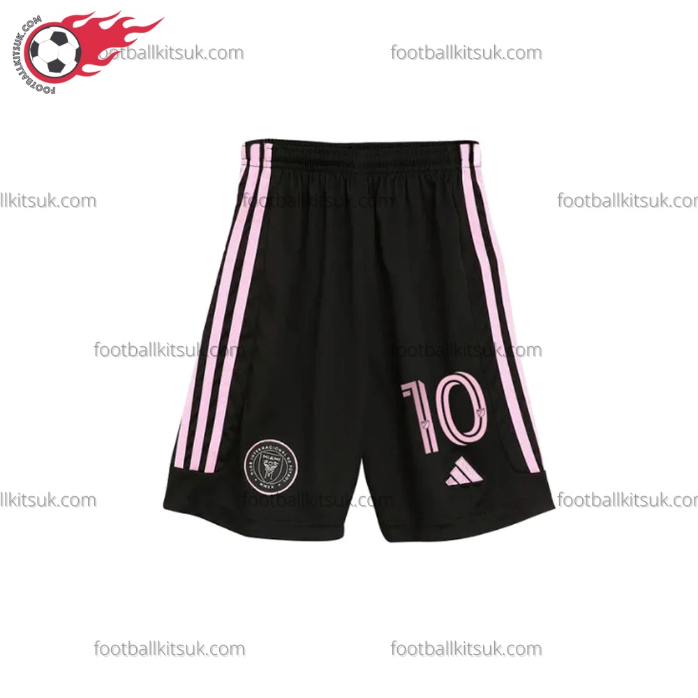 Inter Miami Messi 10 Black Kids Football Kits UK