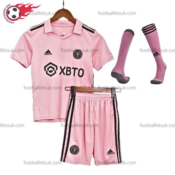 Inter Miami Pink 23/24 Kid Football Kits UK