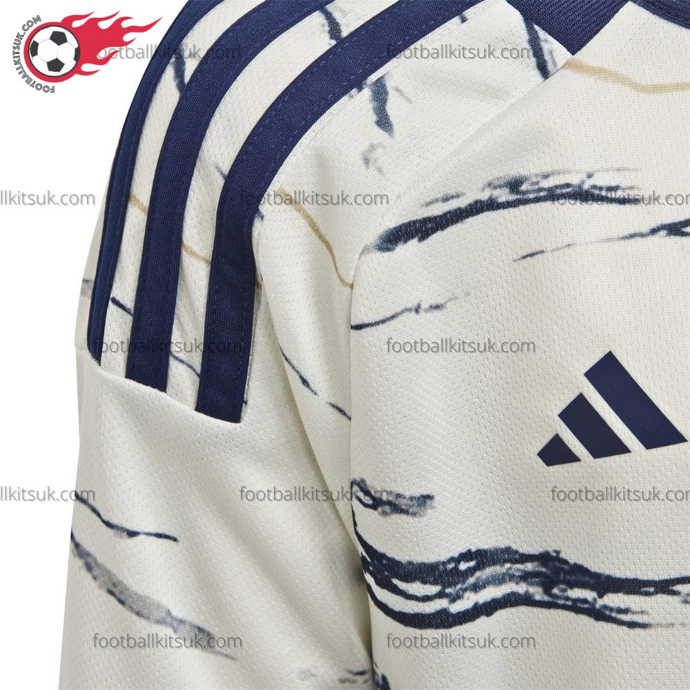 Italy Away World Cup Kids Football Kit UK 2023