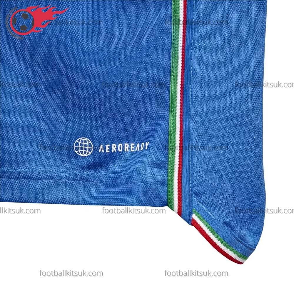 Italy Home World Cup Kids Football Kit UK 2023