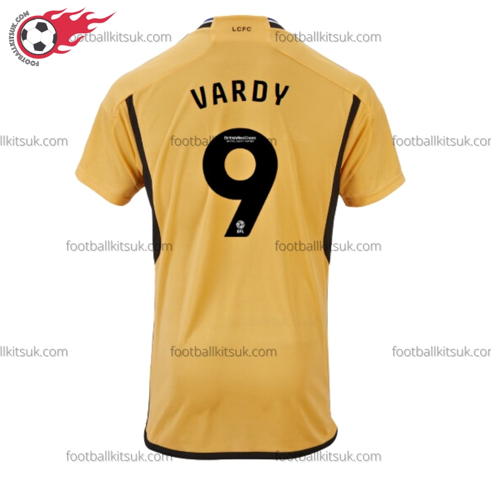 Leicester Vardy 9 Third Football Shirt UK