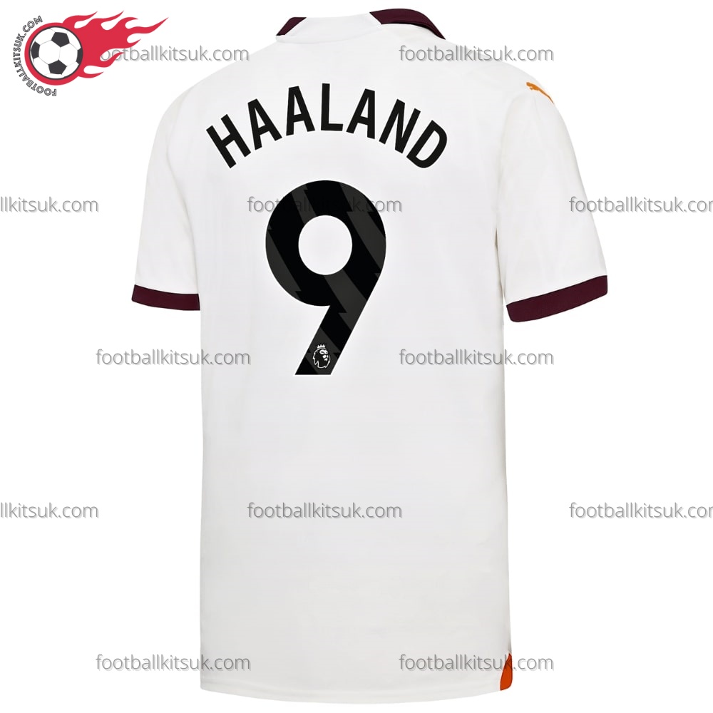 Man City Haaland 9 Away Football Shirt UK