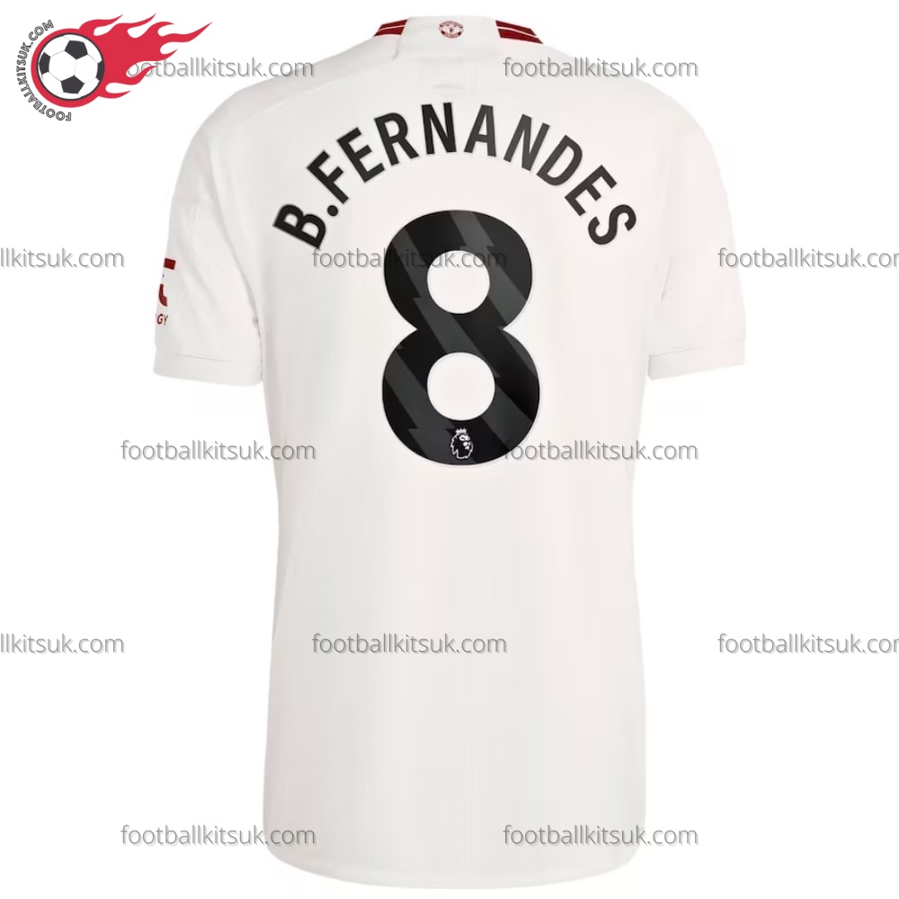 Man Utd B.Fernandes 8 Third Football Shirt UK
