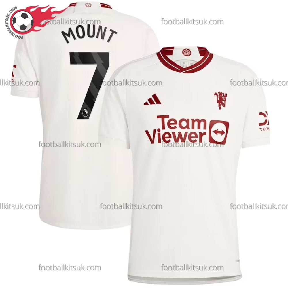 Man Utd Mount 7 Third 23/24 Football Shirt UK