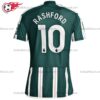 Man Utd Rashford 10 Away Football Shirt UK