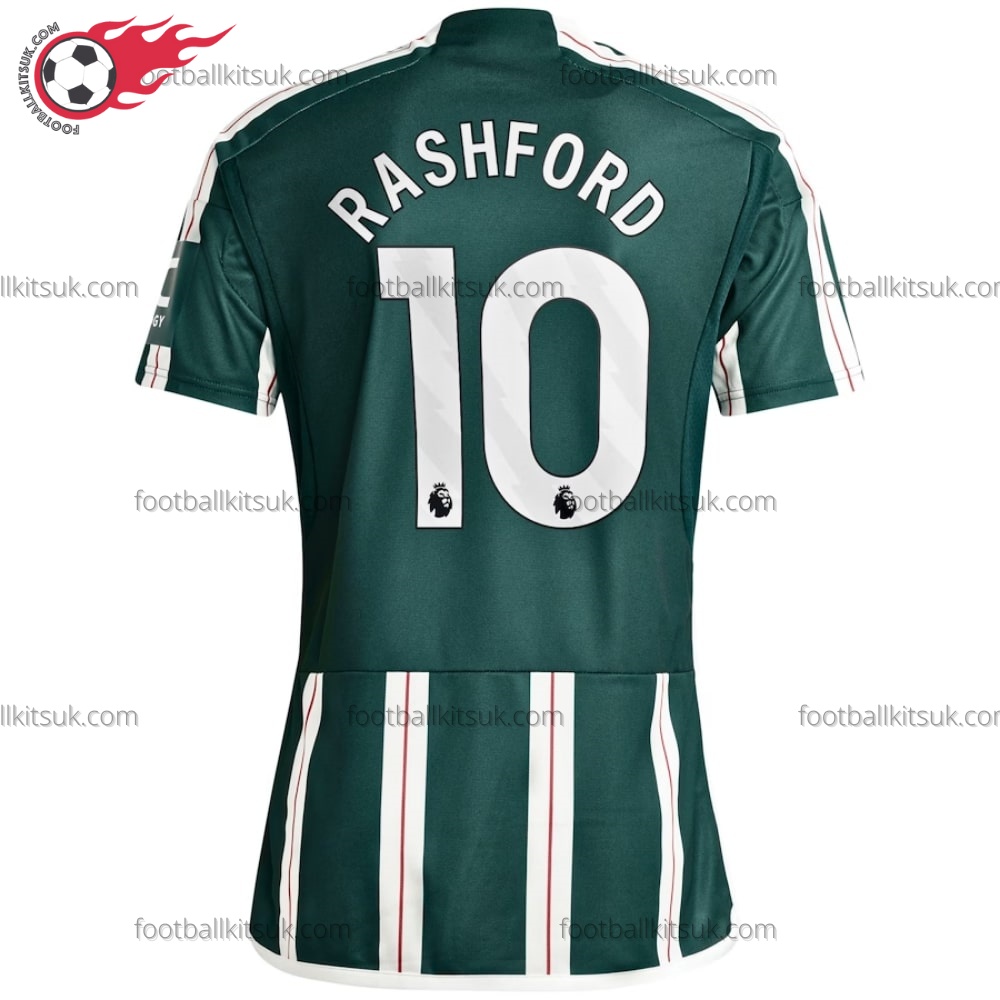 Man Utd Rashford 10 Away Football Shirt UK