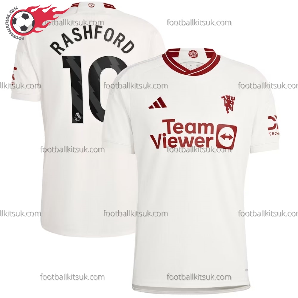 Man Utd Rashford 10 Third 23/24 Football Shirt UK