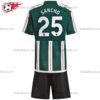 Man Utd Sancho 25 Away Kids Football Kits UK