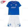 Rangers Home 23/24 Kid Football Kits UK