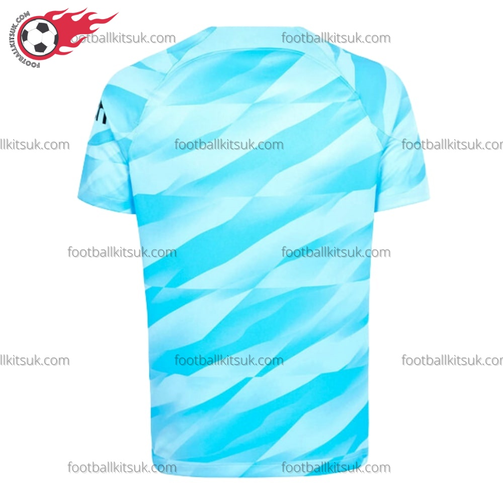 Tottenham Goalkeeper Blue Men Football Shirt UK 1 Tottenham Goalkeeper Blue Men Football Shirt UK