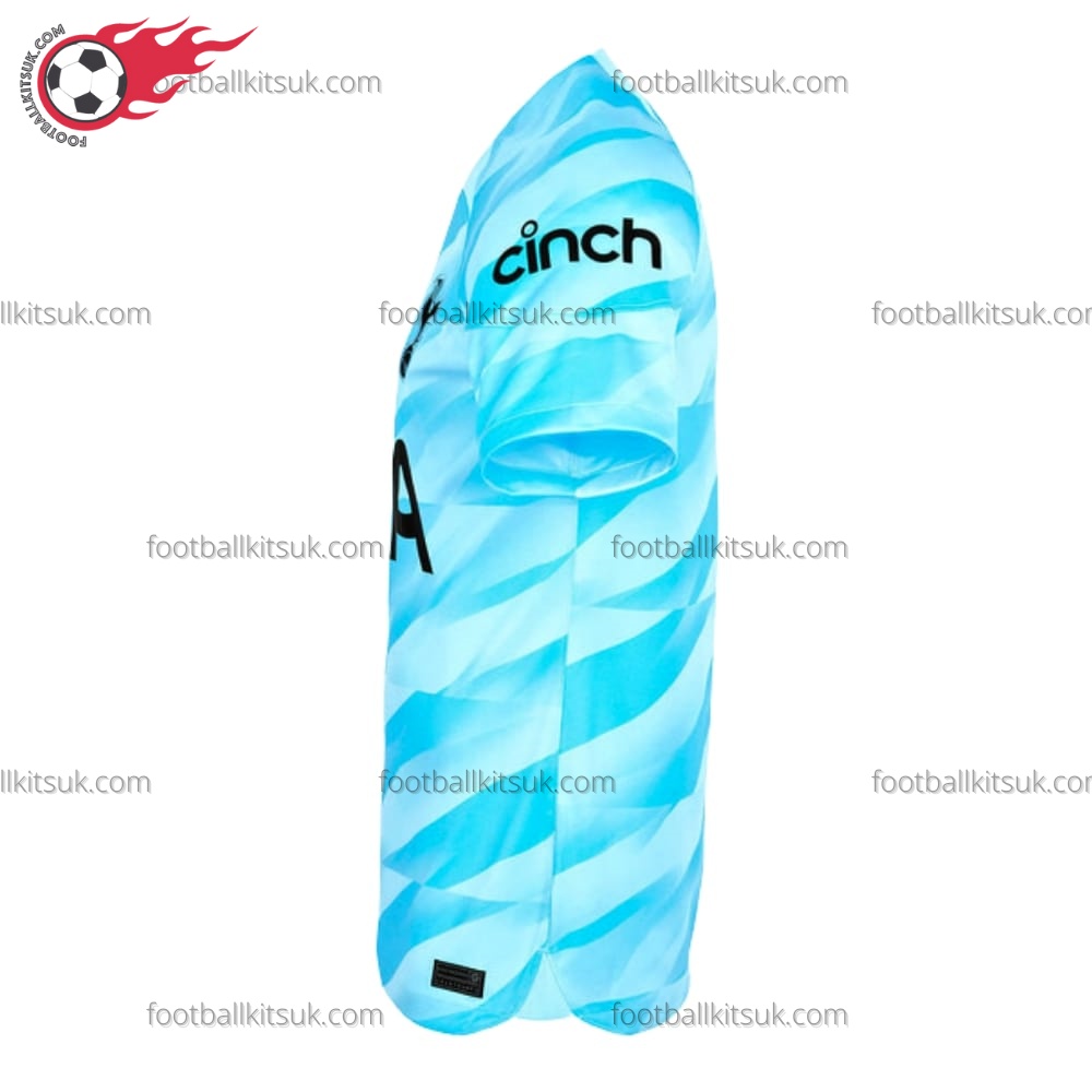 Tottenham Goalkeeper Blue Men Football Shirt UK 2 Tottenham Goalkeeper Blue Men Football Shirt UK