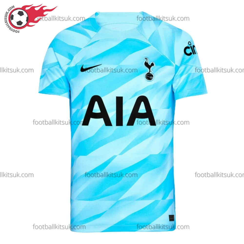 Tottenham Goalkeeper Blue Men Football Shirt UK