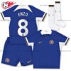 Chelsea Enzo 8 Home 23/24 Kid Football Kits UK