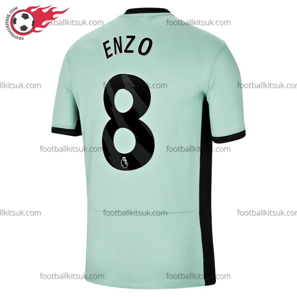 Chelsea Enzo 8 Third Men Football Shirt UK 1 Chelsea Enzo 8 Third Men Football Shirt UK