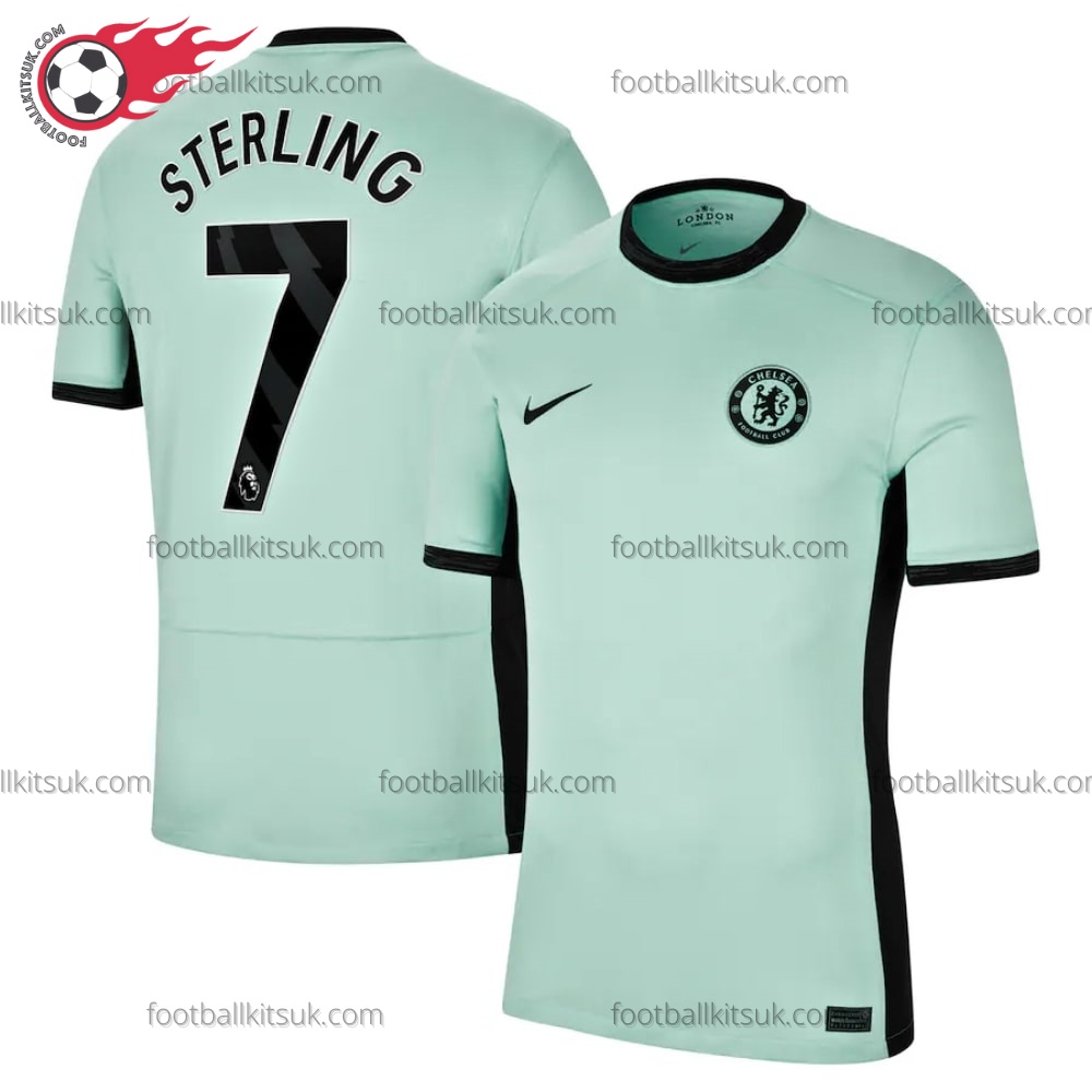Chelsea Sterling 7 Third 23/24 Football Shirt UK
