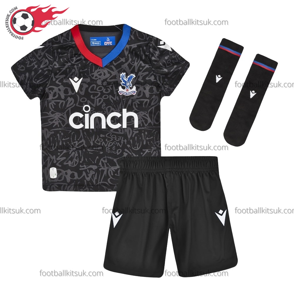 Crystal Palace 23/24 Third Kid Football Kits UK