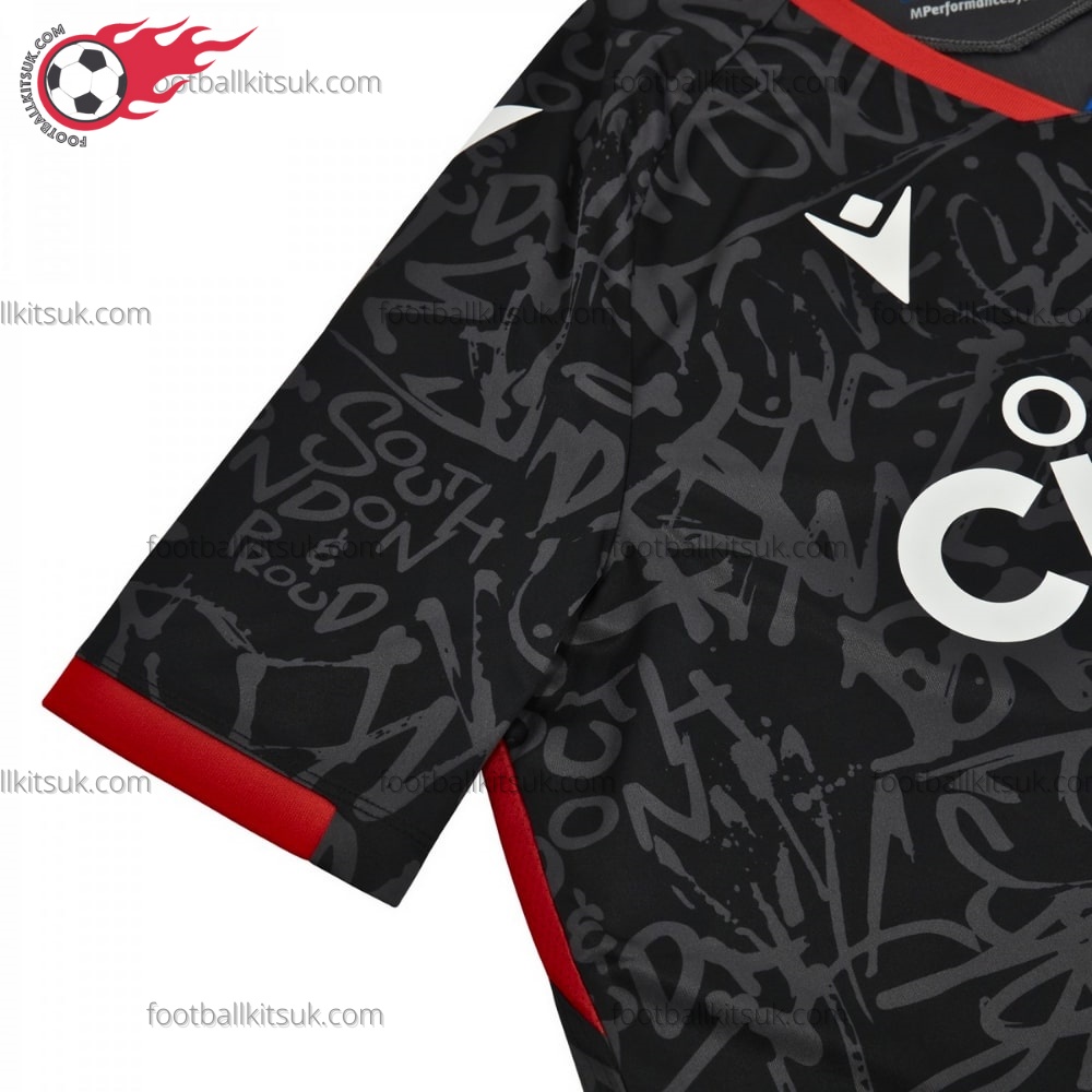 Crystal Palace Third Men Football Shirt UK 4 Crystal Palace Third Men Football Shirt UK