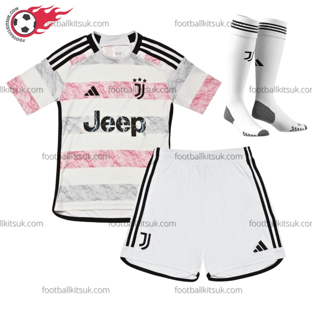 Juventus Away 23/24 Kid Football Kits UK