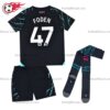 Man City Foden 47 Third Kids Football Kits UK