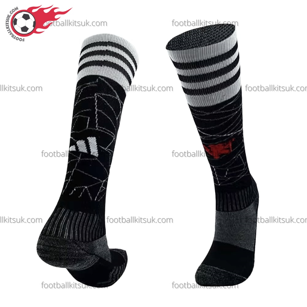 Manchester United Home Socks 23 24 Manchester United Home Socks 23 24
