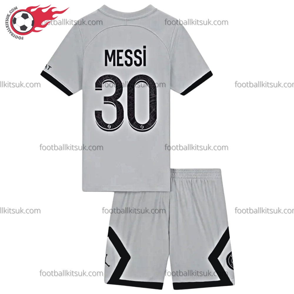 PSG Away Kids Messi Printed