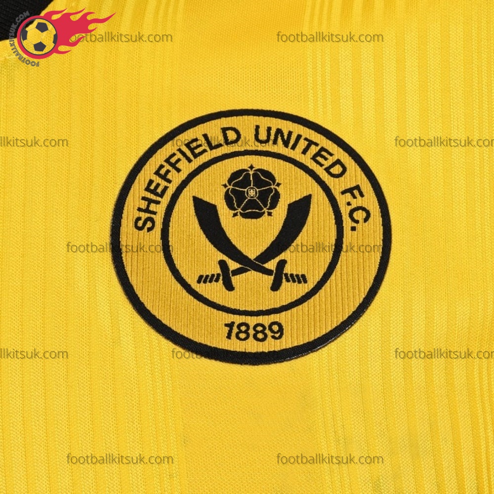 Sheffield Utd Away Men Football Shirt UK 3 Sheffield Utd Away Men Football Shirt UK