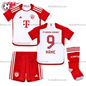 Bayern Munich Kane 9 Home 23/24 Kid Football Kits UK