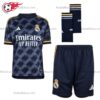 Real Madrid Away 23/24 Kid Football Kits UK
