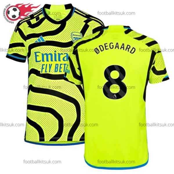 Arsenal Ødegaard 8 Away 23/24 Football Shirt UK
