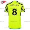 Arsenal Ødegaard 8 Away 23/24 Football Shirt UK