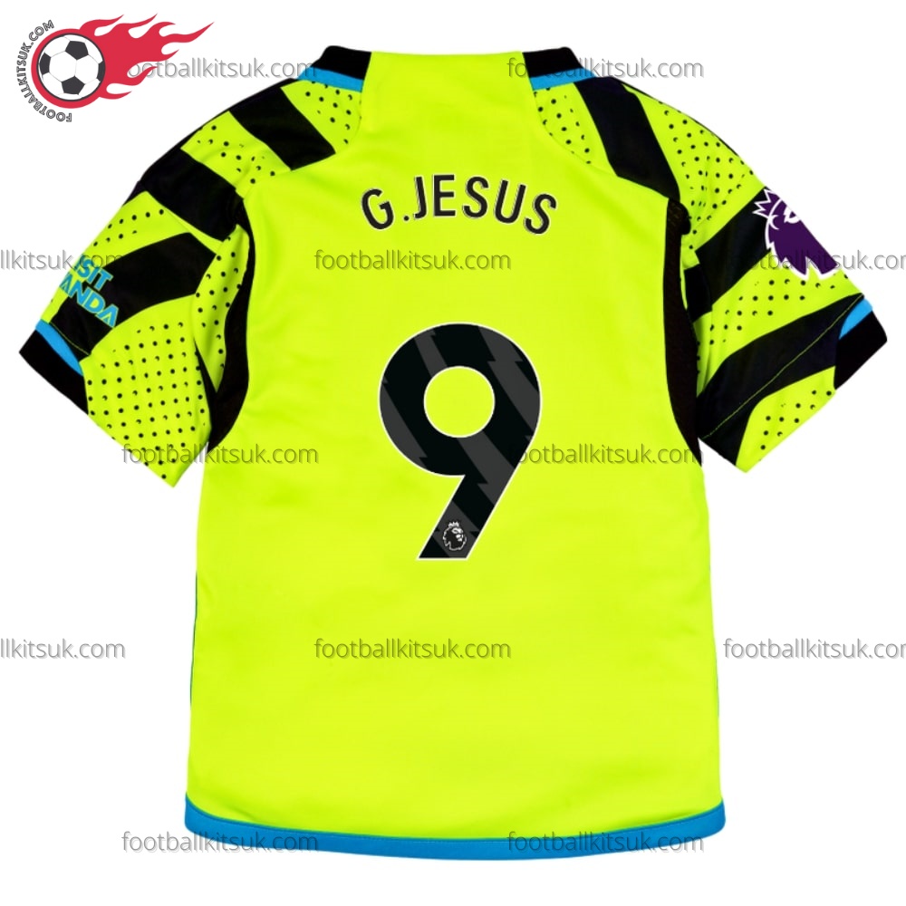 Arsenal G.Jesus 9 Away 23/24 Kid Football Kits UK