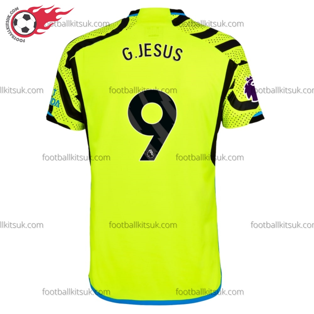 Arsenal G.Jesus 9 Away 23/24 Football Shirt UK