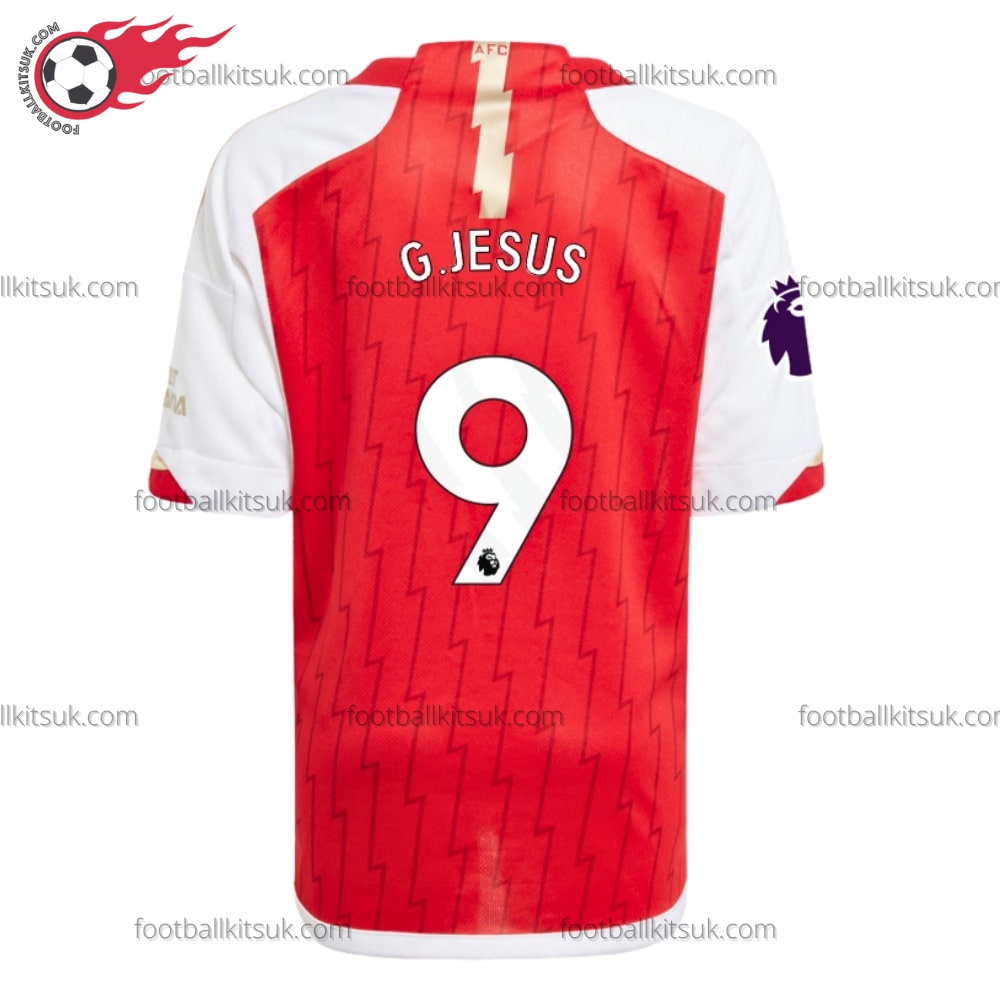 Arsenal G.Jesus 9 Home 23/24 Kid Football Kits UK