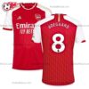 Arsenal Ødegaard 8 Home 23/24 Football Shirt UK