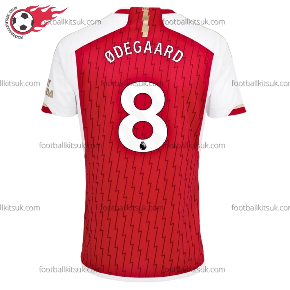 Arsenal Ødegaard 8 Home 23/24 Football Shirt UK