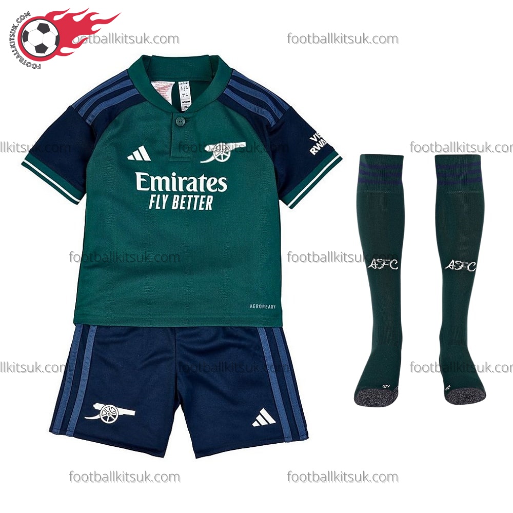 Arsenal Third Kids Football Kits UK